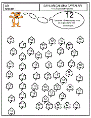 içinde 13 sayısı olanlar boya, 13 sayısı çalışma sayfası